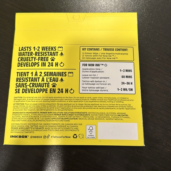 Inkbox “Resilience” Temporary Tattoo - Picture 2 of 2